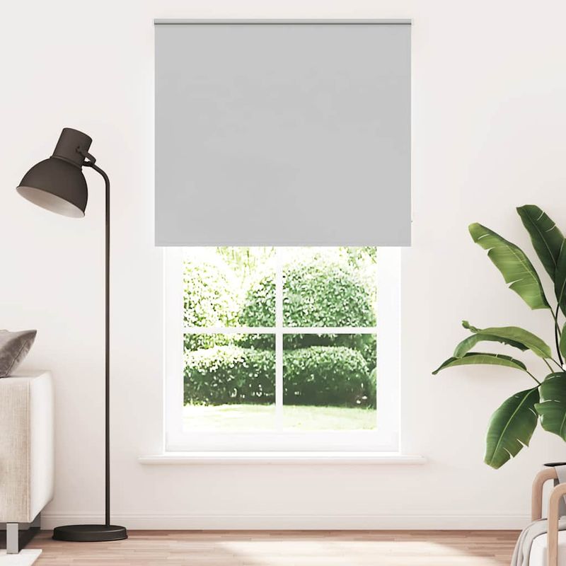 Casa si Gradina - Textile si covoare - Rulouri si jaluzele - Jaluza cu role opace 140x210 cm latime material 136,6 cm, gri deschis - Infinity.ro