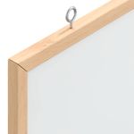 Carti si Birotica - Birotica - Accesorii de birou - Table si clipboard-uri - Tabla alba magnetica cu cadru din lemn masiv de pin 40x40 cm - Infinity.ro