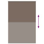 Casa si Gradina - Textile si covoare - Rulouri si jaluzele - Jaluza cu role opace cafea 150x210 cm latime material 146,6 cm - Infinity.ro