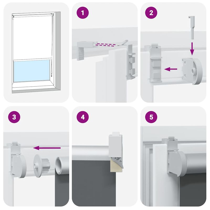 Casa si Gradina - Textile si covoare - Rulouri si jaluzele - Jaluza cu role opace Ivoar 155x210 cm Latime material 151,6 cm - Infinity.ro