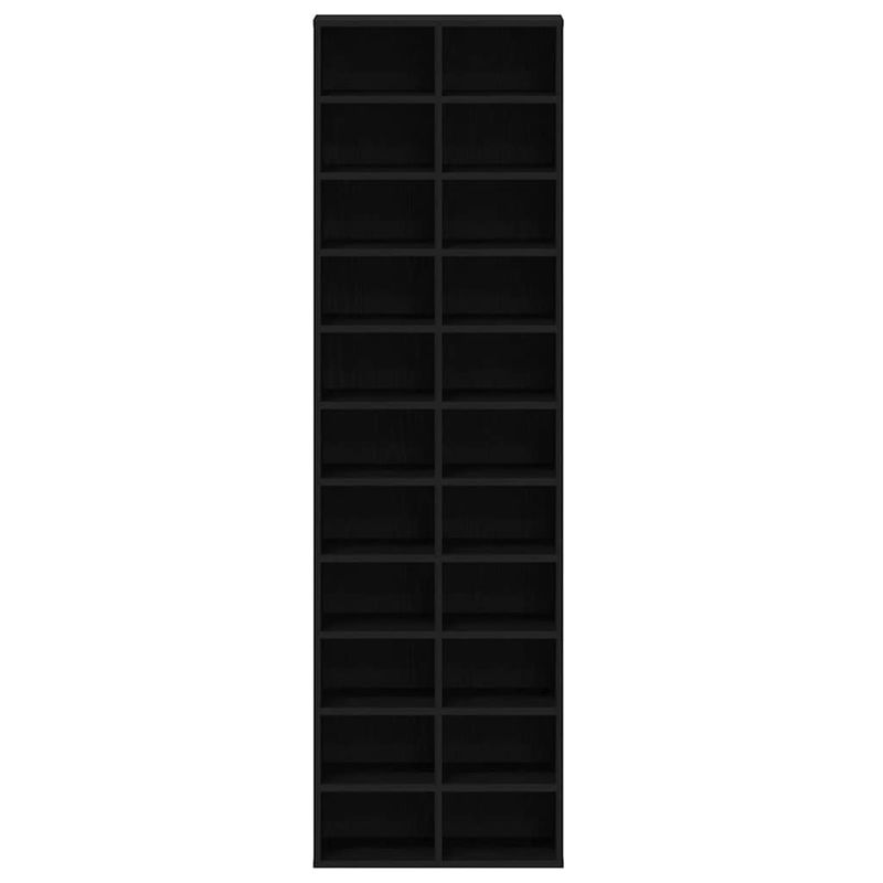 Casa si Gradina - Mobilier - Organizare si depozitare - Organizator incaltaminte - Dulap Pantofi Stejar Negru 54x34x183 cm Lemn prelucrat - Infinity.ro