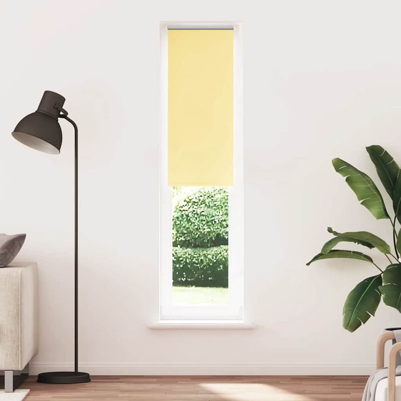 Casa si Gradina - Textile si covoare - Rulouri si jaluzele - Jaluza cu role opace galben 55x230 cm latime material 50,7 cm - Infinity.ro