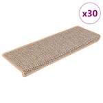 Casa si Gradina - Textile si covoare - Covoare - Covoare casa - Covorase scari autoadezive 30 buc. bej deschis 65x21x4 cm sisal - Infinity.ro