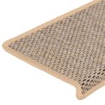 Casa si Gradina - Textile si covoare - Covoare - Covoare casa - Covorase scari autoadezive 30 buc. bej deschis 65x21x4 cm sisal - Infinity.ro
