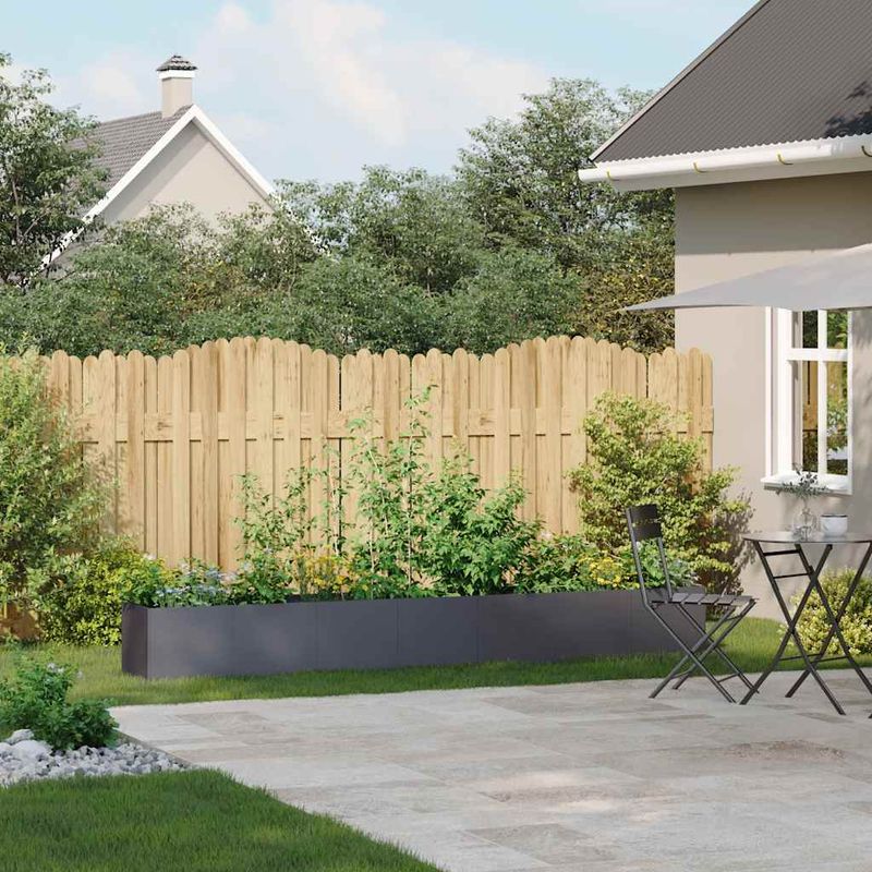 Casa si Gradina - Gradinarit si plante - Plante si ghivece - Ghivece si suporturi - Jardiniera Antracit 280x40x40 cm Otel laminat la rece - Infinity.ro