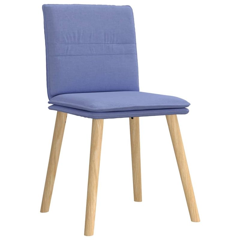 Casa si Gradina - Mobilier - Scaune si fotolii - Scaune - Scaune de sufragerie 6 buc tesatura Jeans Blue - Infinity.ro