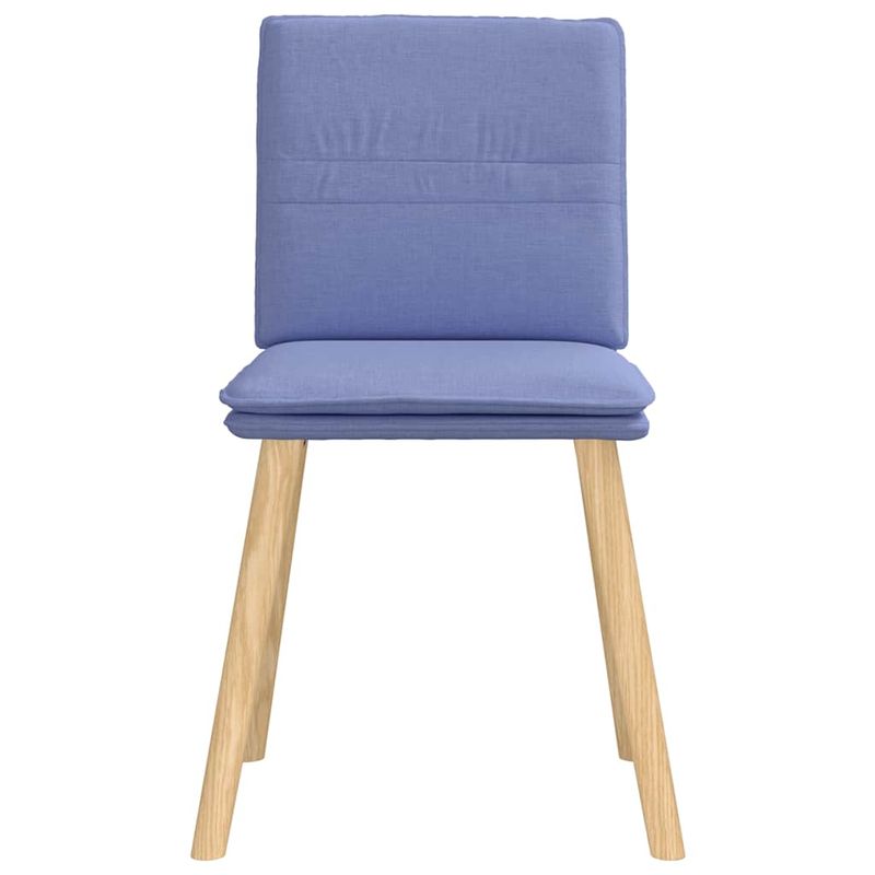 Casa si Gradina - Mobilier - Scaune si fotolii - Scaune - Scaune de sufragerie 6 buc tesatura Jeans Blue - Infinity.ro