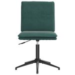 Casa si Gradina - Mobilier - Scaune si fotolii - Scaune - Scaun de bucatarie, verde inchis, catifea - Infinity.ro