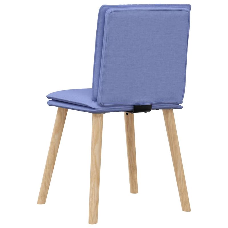 Casa si Gradina - Mobilier - Scaune si fotolii - Scaune - Scaune de sufragerie 6 buc tesatura Jeans Blue - Infinity.ro