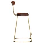 Casa si Gradina - Mobilier - Scaune si fotolii - Scaune - Scaune de bar 2 buc 49x43x88 cm lemn masiv de mango, maro - Infinity.ro