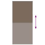 Casa si Gradina - Textile si covoare - Rulouri si jaluzele - Jaluza cu role opace cafea 110x230 cm latime material 105,7 cm - Infinity.ro