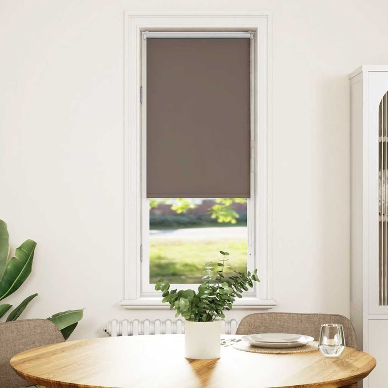 Casa si Gradina - Textile si covoare - Rulouri si jaluzele - Jaluza cu role opace cafea 60x130 cm latime tesatura 55,7 cm - Infinity.ro
