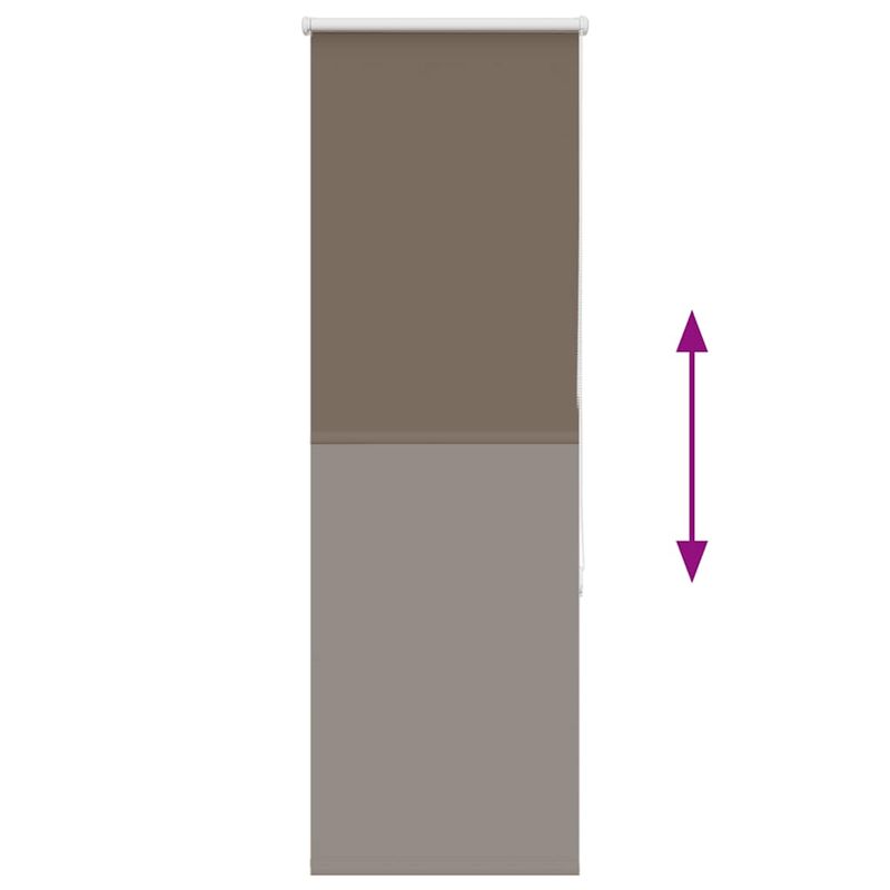Casa si Gradina - Textile si covoare - Rulouri si jaluzele - Jaluza cu role opace cafea 60x130 cm latime tesatura 55,7 cm - Infinity.ro