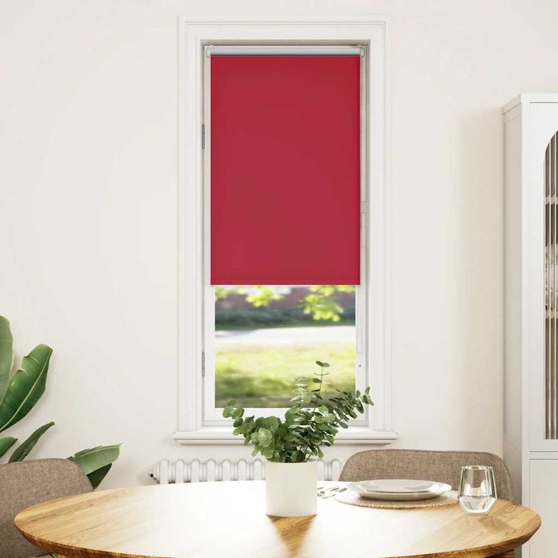 Casa si Gradina - Textile si covoare - Rulouri si jaluzele - Jaluza cu role opace Rosu 50x175 cm latime material 45,7 cm - Infinity.ro