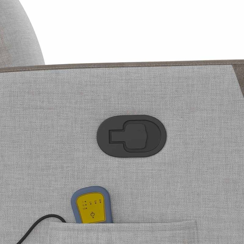 Ingrijire personala si Cosmetice - Sanatate si wellness - Articole wellness - Fotolii de masaj - Scaun de masaj cu tesatura gri nor - Infinity.ro