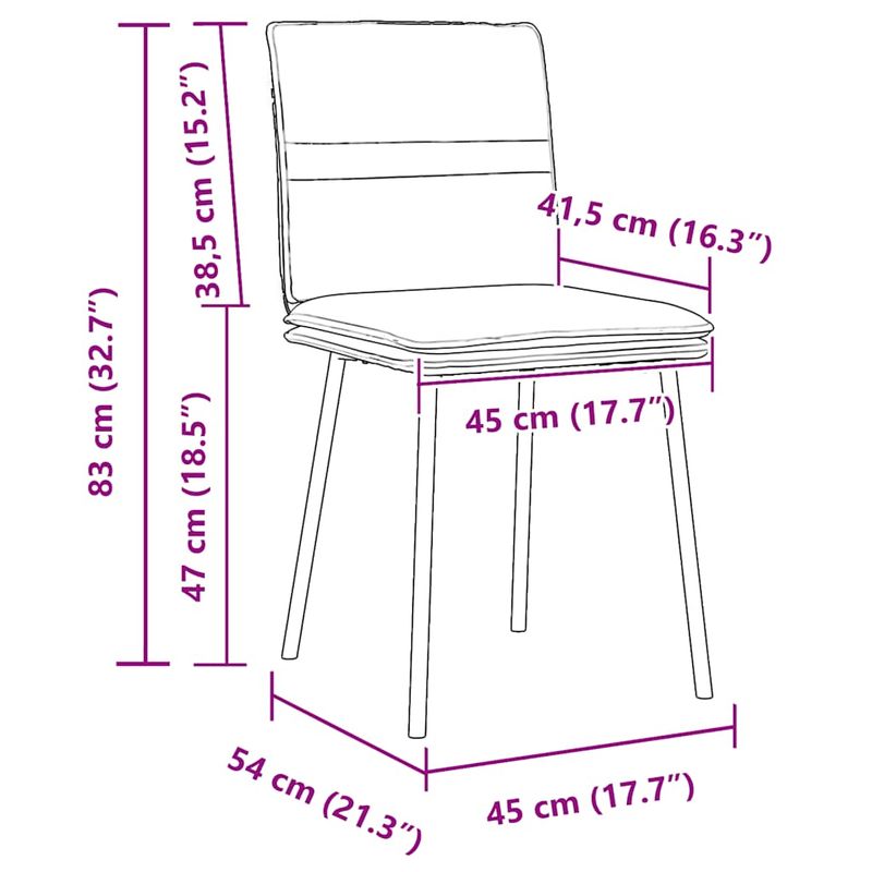 Casa si Gradina - Mobilier - Scaune si fotolii - Scaune - Scaune de bucatarie, 6 buc., crem, catifea - Infinity.ro