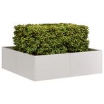 Casa si Gradina - Gradinarit si plante - Plante si ghivece - Ghivece si suporturi - Jardiniera 100x100x30 cm otel inoxidabil - Infinity.ro