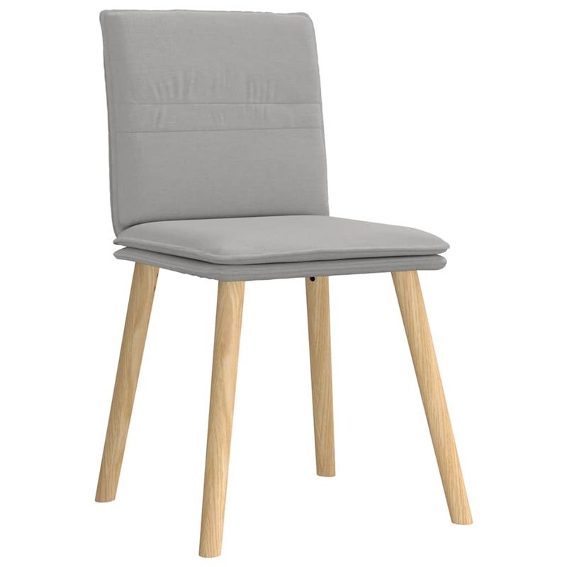 Casa si Gradina - Mobilier - Scaune si fotolii - Scaune - Scaune de sufragerie 4 buc tesatura gri nor - Infinity.ro