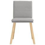 Casa si Gradina - Mobilier - Scaune si fotolii - Scaune - Scaune de sufragerie 4 buc tesatura gri nor - Infinity.ro