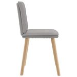 Casa si Gradina - Mobilier - Scaune si fotolii - Scaune - Scaune de sufragerie 4 buc tesatura gri nor - Infinity.ro