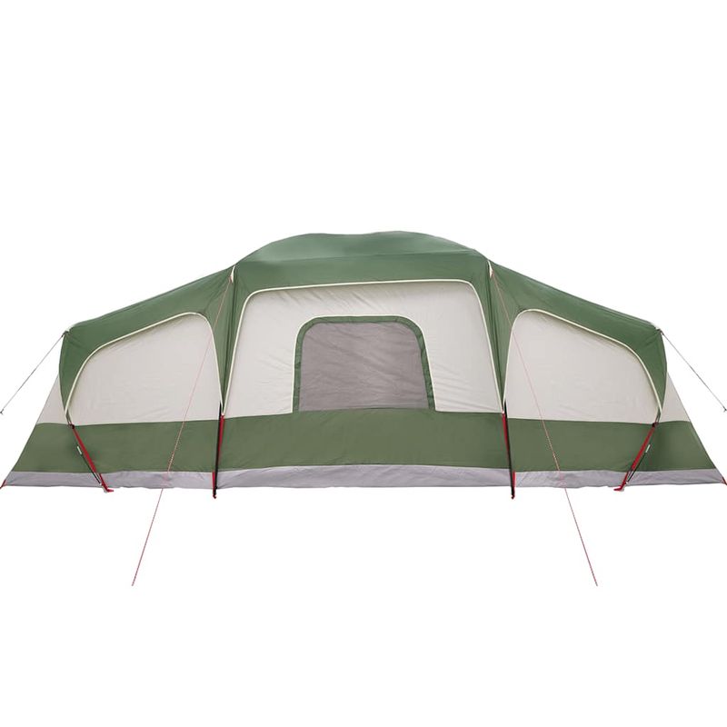 Sport si Outdoor - Camping - Corturi camping - Cort de familie cu dom veranda pentru 9 persoane, impermeabil, verde - Infinity.ro