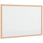 Carti si Birotica - Birotica - Accesorii de birou - Table si clipboard-uri - Tabla alba magnetica cu cadru din lemn masiv de pin 60x40 cm - Infinity.ro