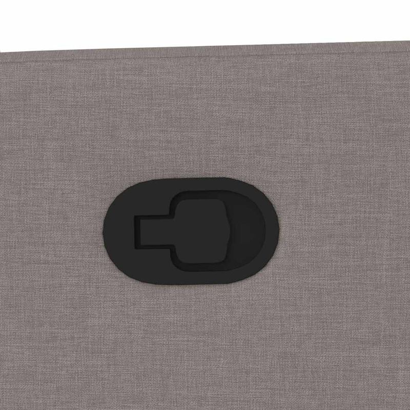 Ingrijire personala si Cosmetice - Sanatate si wellness - Articole wellness - Fotolii de masaj - Fotoliu de masaj rabatabil, gri taupe, material textil - Infinity.ro