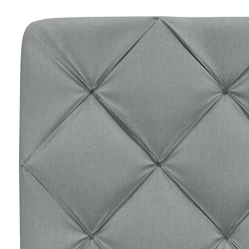 Casa si Gradina - Mobilier - Paturi si accesorii - Paturi - Cadru de pat fara saltea, gri deschis, 120x200 cm, textil - Infinity.ro