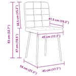 Casa si Gradina - Mobilier - Scaune si fotolii - Scaune - Scaune de bucatarie, 4 buc., negru, catifea - Infinity.ro
