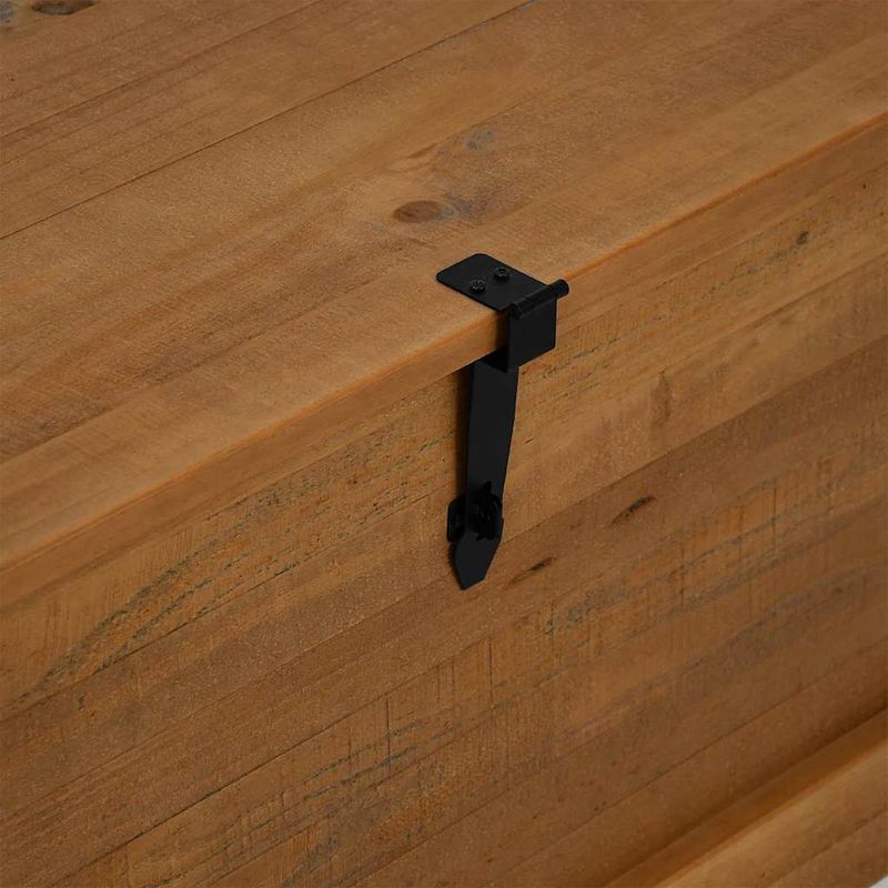 Casa si Gradina - Mobilier - Organizare si depozitare - Cutii depozitare - Cufa de depozitare HALDEN 91x91x47 cm din lemn masiv de pin - Infinity.ro