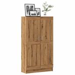 Casa si Gradina - Mobilier - Biblioteci si rafturi - Biblioteci - Biblioteca, stejar artizanal, 82,5x30,5x150 cm, lemn prelucrat - Infinity.ro