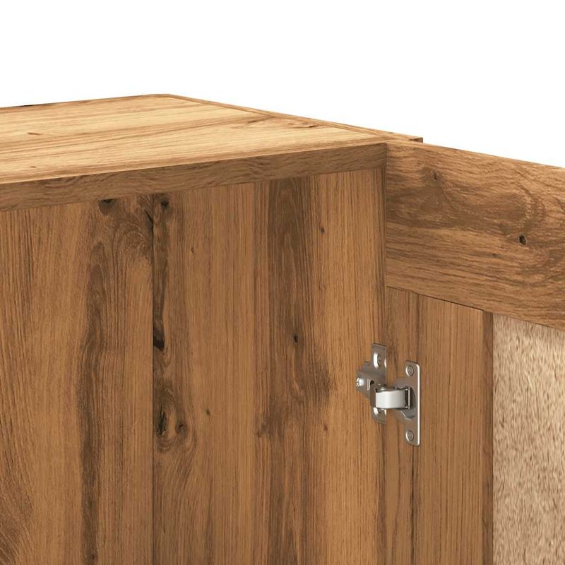 Casa si Gradina - Mobilier - Biblioteci si rafturi - Biblioteci - Biblioteca, stejar artizanal, 82,5x30,5x150 cm, lemn prelucrat - Infinity.ro