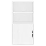 Casa si Gradina - Mobilier - Comode si corpuri - Comode - Dulap lateral „ODDA” alb 40x24x79 cm, lemn masiv de pin, model cu 1 ușă - Infinity.ro