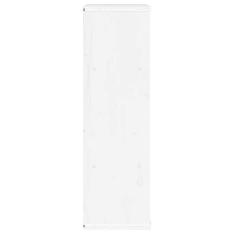 Casa si Gradina - Mobilier - Comode si corpuri - Comode - Dulap lateral „ODDA” alb 40x24x79 cm, lemn masiv de pin, model cu 1 ușă - Infinity.ro