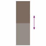 Casa si Gradina - Textile si covoare - Rulouri si jaluzele - Jaluza cu role opace cafea 75x230 cm latime tesatura 70,7 cm - Infinity.ro