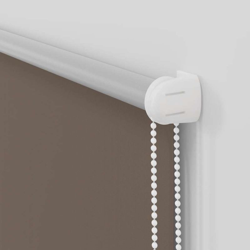 Casa si Gradina - Textile si covoare - Rulouri si jaluzele - Jaluza cu role opace cafea 75x230 cm latime tesatura 70,7 cm - Infinity.ro