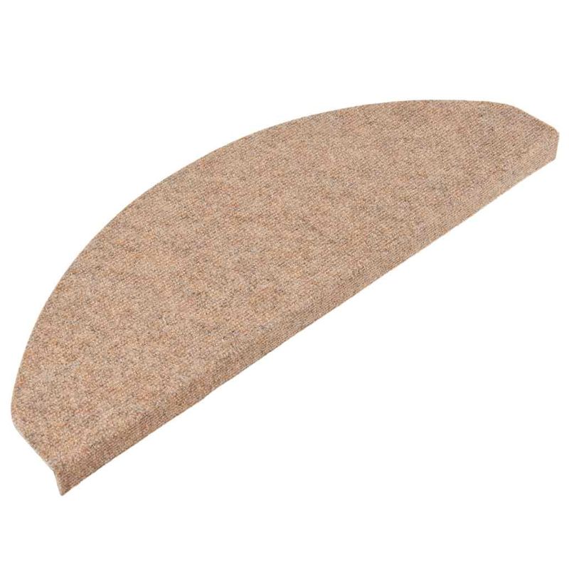 Casa si Gradina - Textile si covoare - Covoare - Covoare casa - Covorase scara autoadezive 30 buc Bej 65x22,5x3,5 cm - Infinity.ro