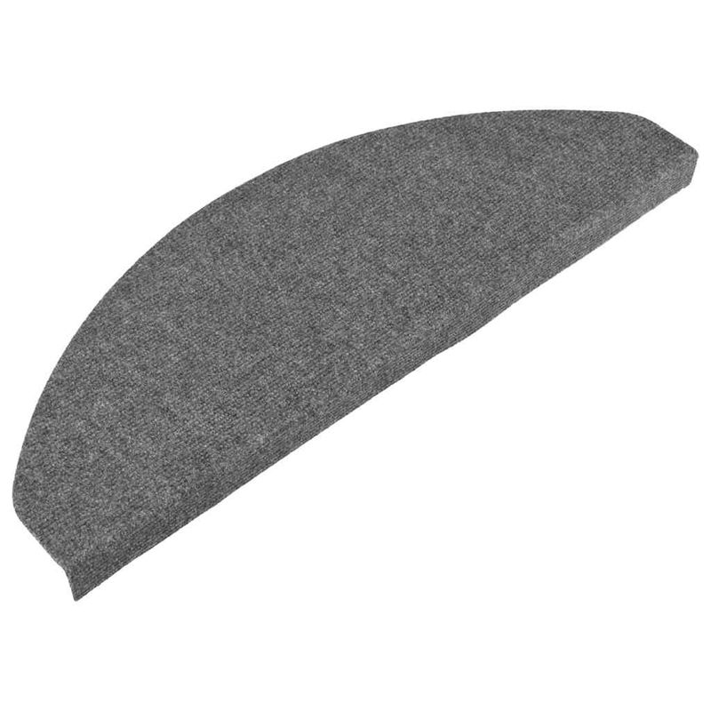 Casa si Gradina - Textile si covoare - Covoare - Covoare casa - Covorase scara autoadezive 30 buc Gri 65x22,5x3,5 cm - Infinity.ro