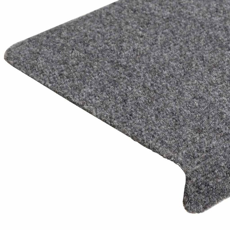 Casa si Gradina - Textile si covoare - Covoare - Covoare casa - Covorase scara autoadezive 30 buc Gri deschis 65x21x4 cm - Infinity.ro