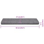 Casa si Gradina - Textile si covoare - Covoare - Covoare casa - Covorase scara autoadezive 30 buc Gri deschis 65x21x4 cm - Infinity.ro