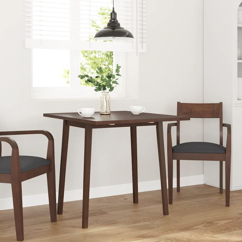 Casa si Gradina - Mobilier - Mese si birouri - Mese bucatarie si dining - Masa de sufragerie maro din lemn masiv cauciuc - Infinity.ro
