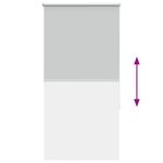 Casa si Gradina - Textile si covoare - Rulouri si jaluzele - Jaluza cu role opace 70x150 cm latime material 65,7 cm, gri deschis - Infinity.ro