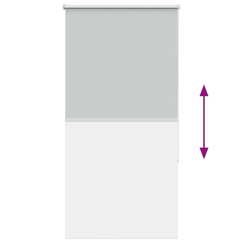 Casa si Gradina - Textile si covoare - Rulouri si jaluzele - Jaluza cu role opace 70x150 cm latime material 65,7 cm, gri deschis - Infinity.ro