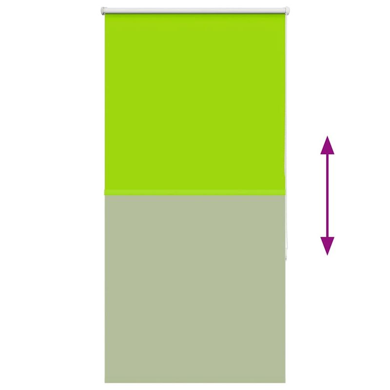 Casa si Gradina - Textile si covoare - Rulouri si jaluzele - Jaluza cu role opace 65x150 cm latime material 60,7 cm, frunze verzi - Infinity.ro