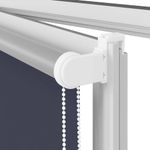 Casa si Gradina - Textile si covoare - Rulouri si jaluzele - Jaluza cu role opace 130x210 cm latime material 126,6 cm, marină - Infinity.ro