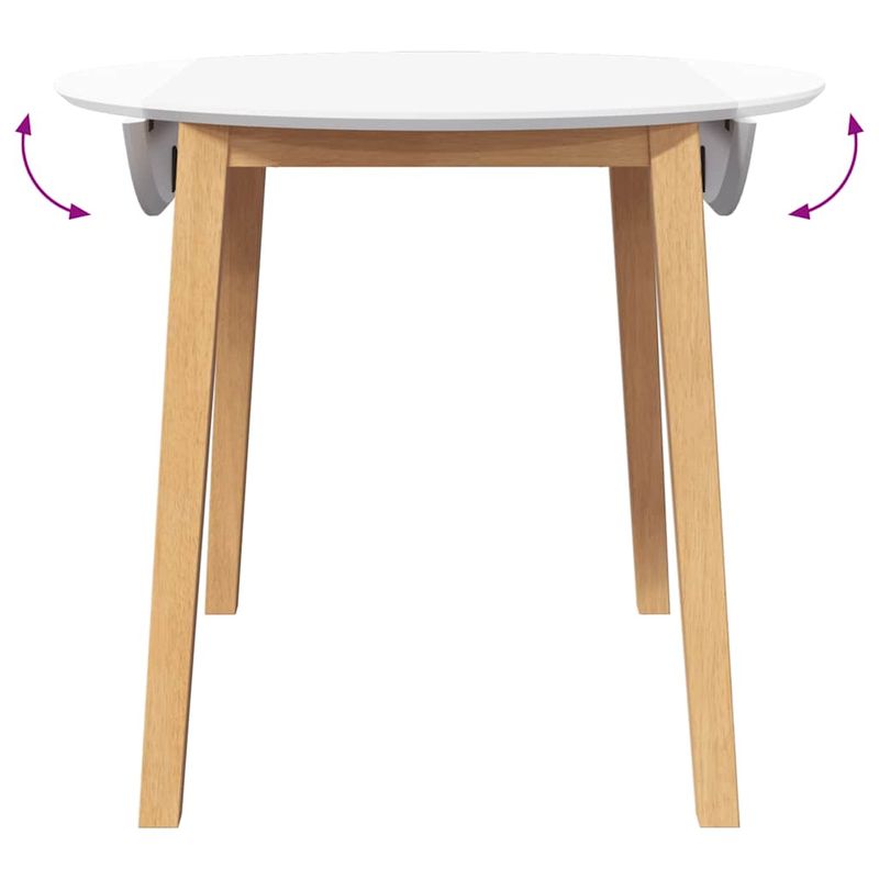 Casa si Gradina - Mobilier - Mese si birouri - Mese bucatarie si dining - Masa de sufragerie din lemn masiv din cauciuc natural - Infinity.ro