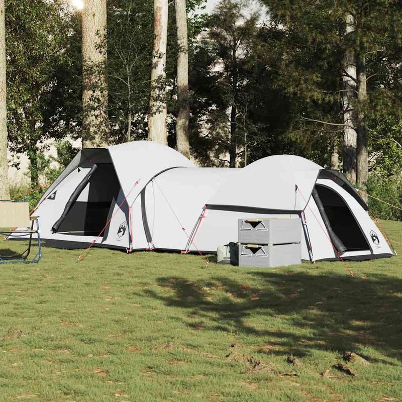 Sport si Outdoor - Camping - Corturi camping - Cort camping, 5 persoane, alb, tesatura opaca, impermeabil - Infinity.ro