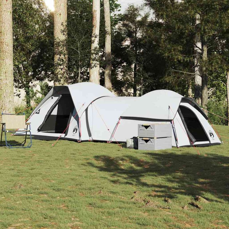 Sport si Outdoor - Camping - Corturi camping - Cort camping, 5 persoane, alb, tesatura opaca, impermeabil - Infinity.ro