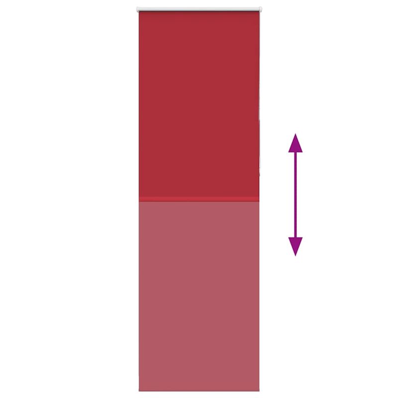 Casa si Gradina - Textile si covoare - Rulouri si jaluzele - Jaluza cu role opace Rosu 75x210 cm latime material 70,7 cm - Infinity.ro