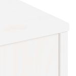Casa si Gradina - Mobilier - Comode si corpuri - Comode - Dulap TV cu sertar „ODDA” alb 79x24x40 cm lemn masiv de pin - Infinity.ro